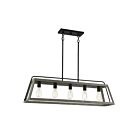 Lustre linéaire Savoy House Hasting 1-8892-5-101 5 Lumières 300W Bois noble avec fer