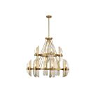 Savoy House 1-9106-12-322 Biltmore 12-Lumières 720 Watt Laiton chaud Lustre