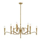 Savoy House 1-9417-9-220 9-Lumières 540W Laiton Riviera Lustre