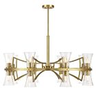 Lustre Savoy House Bennington 1-9705-16-322 16 Lumières 960W Laiton chaud