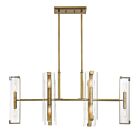 Lustre linéaire Savoy House Winfield 1-9773-12-322 12 Lumières 720W Laiton chaud