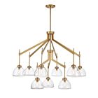Savoy House 1-9842-9-322 Corbin 9-Lumières 540 Watt Laiton chaud Lustre
