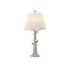 Savoy House 11-CD01 Penny 1-Luminaire 100W Blanc vieilli Incandescente/LED Lampe de table