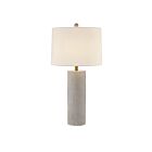 Savoy House 11-CD02 Amanda 1-Luminaire 100W Blanc vieilli Incandescente/LED Lampe de table