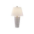 Savoy House 11-CD03 James 1-Luminaire 100W Blanc vieilli Incandescente/LED Lampe de table