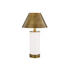 Savoy House 11-CD04RC-BDB Molly 1-Luminaire 2.3W Laiton Lampe de table avec LED intégrée