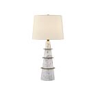 Savoy House 11-CD13 Duffield 1-Luminaire 100W Blanc Incandescente/LED Lampe de table