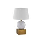 Savoy House 11-CD18-CB Brumfield 1-Luminaire 100W Laiton Incandescente/LED Lampe de table