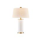 Savoy House 11-CD20-BDB Melissa 1-Luminaire 100W Blanc Incandescente/LED Lampe de table