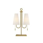 Savoy House 11-DF10 Wilkes 2-Luminaires 60W Incandescente/LED Lampe de table