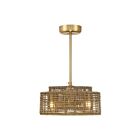 Savoy House 20-FD-155-322 Ferndale Laiton chaud 6W Ventilateur de plafond