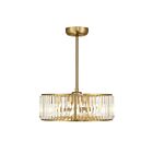 Savoy House 23-FD-245-322 Janus Laiton chaud 8W Ventilateur de plafond