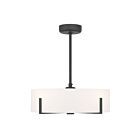 Savoy House 26-FD-775-89 Mansell 4-Luminaires 24W Noir mat LED Lustre