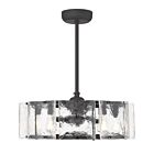Ventilateur de plafond Savoy House Essentials Genry 27-FD-8201-89 35W 27" Noir mat