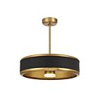 Savoy House 28-FD-485-322 Archer 21W Laiton chaud Lustre avec LED intégrée