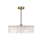 Savoy House 28-FD-9802-127 Ashton 5-Luminaires 30W Laiton noble LED Lustre