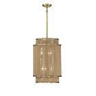 Suspendu Savoy House Ashburn 3-1773-6-320 6 Lumières 360W Laiton Chaud Et Corde