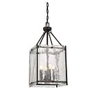 Suspendu Savoy House Glenwood 3-3041-4-13 4 Lumières 240W Bronze Anglais