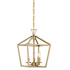 Savoy House Essentials Townsend 3-420-3-322 3-Lumières 180W Laiton chaud Suspendu