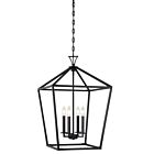 Savoy House Essentials Townsend 3-421-4-89 4-Lumières 240W Noir mat Suspendu