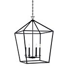 Savoy House Essentials Townsend 3-422-6-89 6-Lumières 360W Noir mat Suspendu