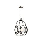 Savoy House 3-4699-4-15 Damen 4-Luminaires 60W Bronze méditerranéen Incandescente/LED Suspendu