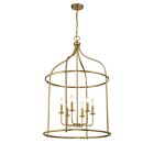 Savoy House Brookstone 3-7388-6-322 6-Lumières 360W Laiton chaud Suspendu