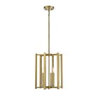 Suspendu Savoy House Essentials Benson 3-7700-3-322 3 Lumières 180W Laiton Chaud