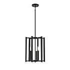 Suspendu Savoy House Essentials Benson 3-7700-3-89 3 Lumières 180W Noir Mat