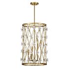 Savoy House 3-8412-6-322 6-Lumières 360W Laiton chaud Suspendu
