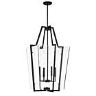 Savoy House Farell 3-9950-4-89 4-Lumières 240W Noir mat Suspendu
