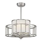 Ventilateur de plafond Savoy House Oslo 30-FD-126-SN 31W 26" Nickel satiné