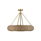 Savoy House 40-FD-8302-322 Gaia 4-Luminaires 24W Laiton chaud Lustre
