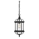Lanterne suspendue d'extérieur Savoy House 5-0631-BK Kensington 1-Lumière 60W