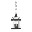 Lanterne suspendue d'extérieur Savoy House 5-0635-BK Kensington 3-Lumières 120W