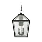 Lanterne murale d'extérieur Savoy House 5-102-BK Woodstock 4-lumières 240W Noir