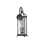Savoy House 5-112-337 Preston 3-Luminaires 60W Noir Incandescente/LED Applique Murale Extérieur