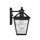 Lanterne murale d'extérieur Savoy House 5-140-BK Ellijay 1-lumière 60W Noir