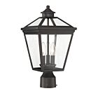 Lanterne de poteau extérieure Savoy House Ellijay 5-147-13 3-Lumières 120W Bronze anglais