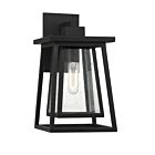 Lanterne murale d'extérieur Savoy House 5-2021-BK Denver 1-lumière 60W Noir mat