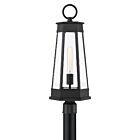 Savoy House 5-209-BK 1-Lumière 60W Noir mat Lampadaire extérieur