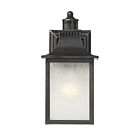 Lanterne murale d'extérieur Savoy House 5-254-25 Monte Grande 1-lumière 40W Ardoise