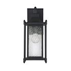 Lanterne murale d'extérieur Savoy House 5-3451-BK Dunnmore 1-lumière 60W Noir