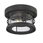 Plafonnier Extérieur Savoy House Barrett 5-369-10-Bk 1 Lumière 60W Noir
