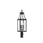 Savoy House 5-609-BK 3-Lumières 180W Noir mat Lampadaire extérieur