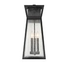 Lanterne murale d'extérieur Savoy House 5-636-BK Millford 3-lumières 120W Noir mat