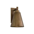 Savoy House 5-806-DS-273 1-Lumière 60W Atlas Bronze Lanterne murale extérieure