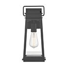 Lanterne murale d'extérieur Savoy House 5-812-BK Boone 1-lumière 60W Noir mat