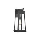 Lanterne murale d'extérieur Savoy House 5-813-BK Boone 1-lumière 60W Noir mat