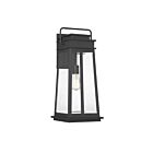 Lanterne murale d'extérieur Savoy House 5-814-BK Boone 1-lumière 60W Noir mat